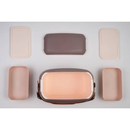 Polarbox Lunch Classic 6 Litrów Mauve Gold 9347