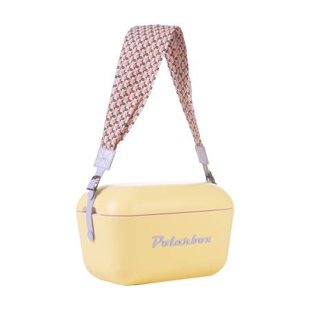 Pasek tekstylny POLARBOX Geometric POP Fioletowy