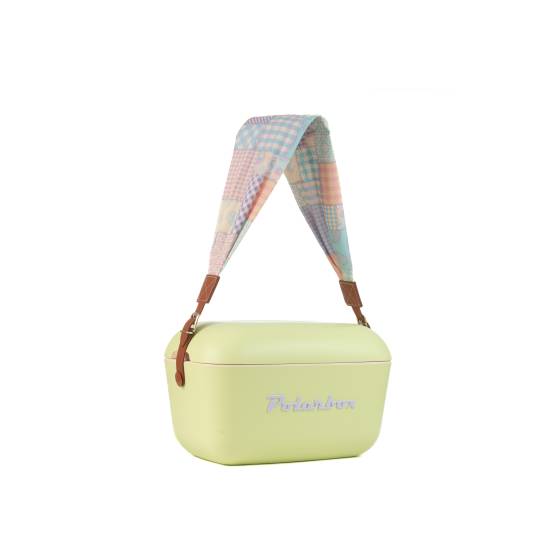 Pasek tekstylny Polarbox Classic wzór Patchwork (Brązowy)